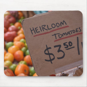 Heirloom Tomatis Greenmarket Farmers NYC-marknad Musmatta