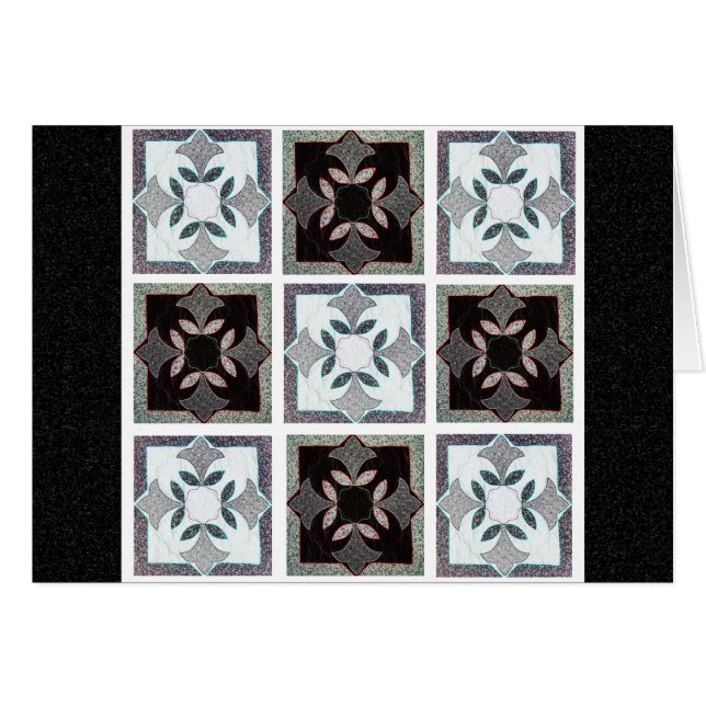Heirloomtäcke Hälsningskort (Framsidan Horizontal)