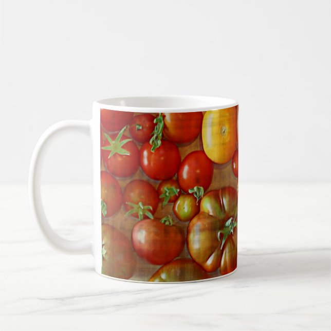 Heirloomtomater Kaffemugg (Vänster)