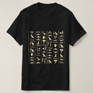 Heiroglyfiskt egyptiskt språk T-shirt