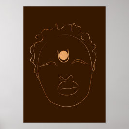 Heirophant wall art poster