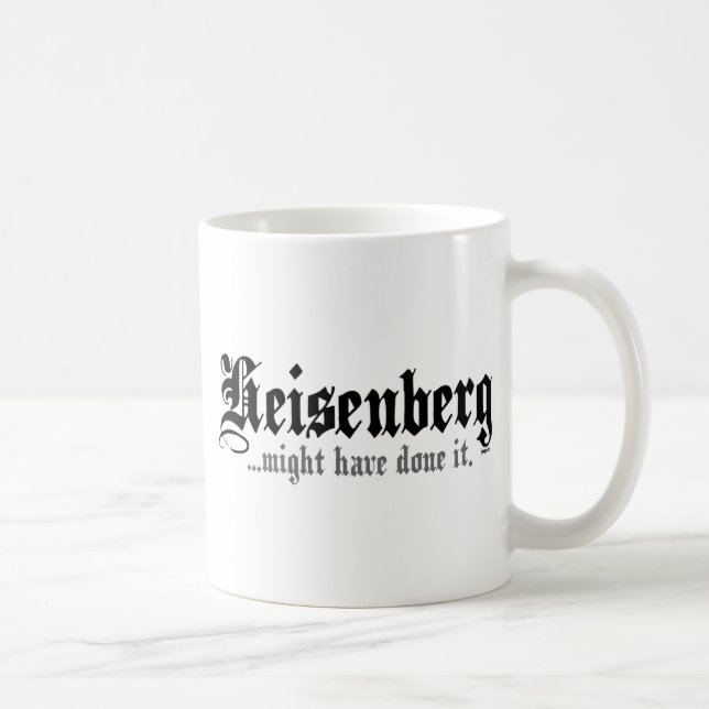 Heisenberg… Kaffemugg (Höger)