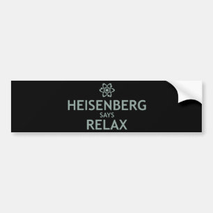 Heisenberg något att säga kopplar av bildekal