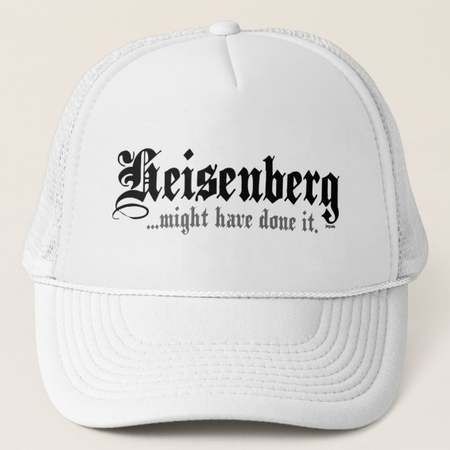 Heisenberg… Truckerkeps (Framsida)