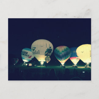 Heißluftballons Vykort