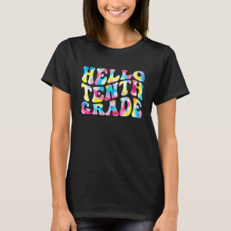 Hej 10:e Tionde Klass Lärare Tillbaka Till Skolan T Shirt