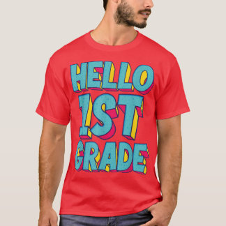 Hej 1:a klass Back to school 1:a skoldagen T Shirt