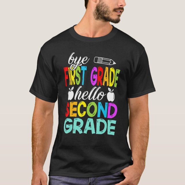 Hej 1:a Klass Hej andra Klassen Här i Kom T Shirt (Framsida)