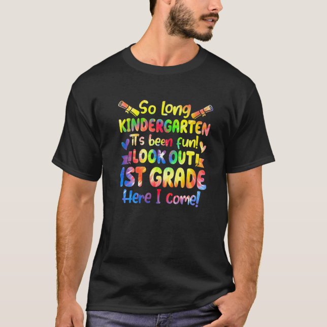 Hej 1St Klass Lärare Student Back to school Tie T Shirt (Framsida)