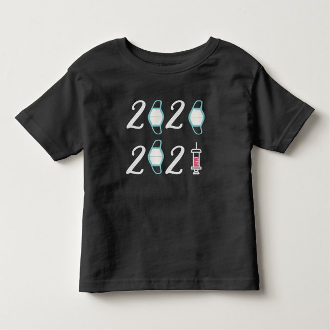 Hej 2021 Adjö 2020 - Det är äntligen över T Shirt (Framsida)