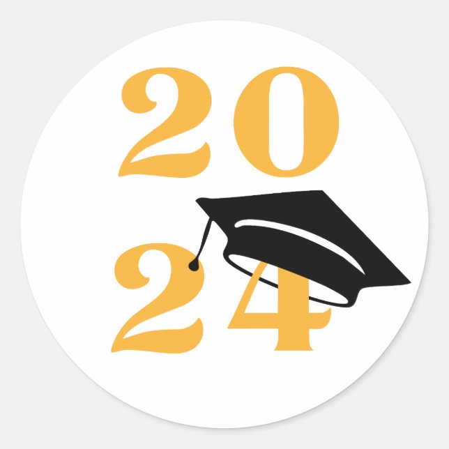 hej 2025 runt klistermärke (Framsida)