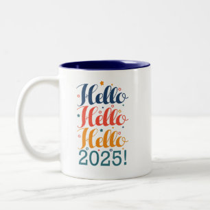 Hej 2025 Två-Tonad mugg