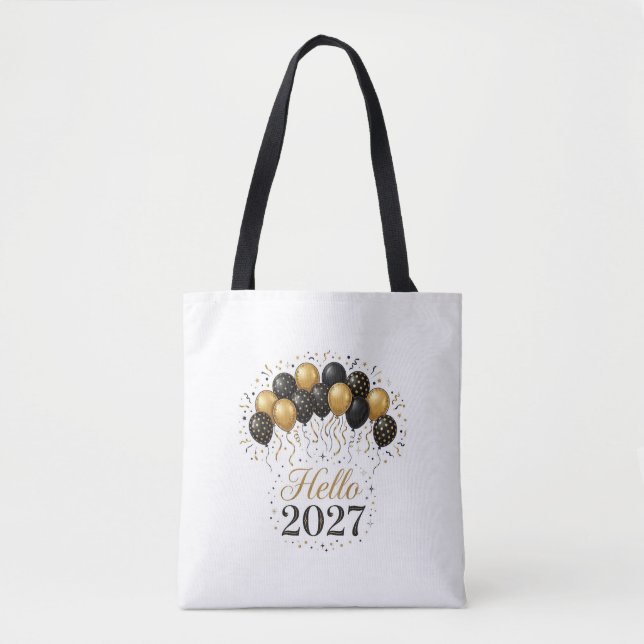 Hej 2027 Handväskor Tygkasse (Framsida)