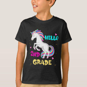 Hej 2:a klass första dagen andra klass t shirt
