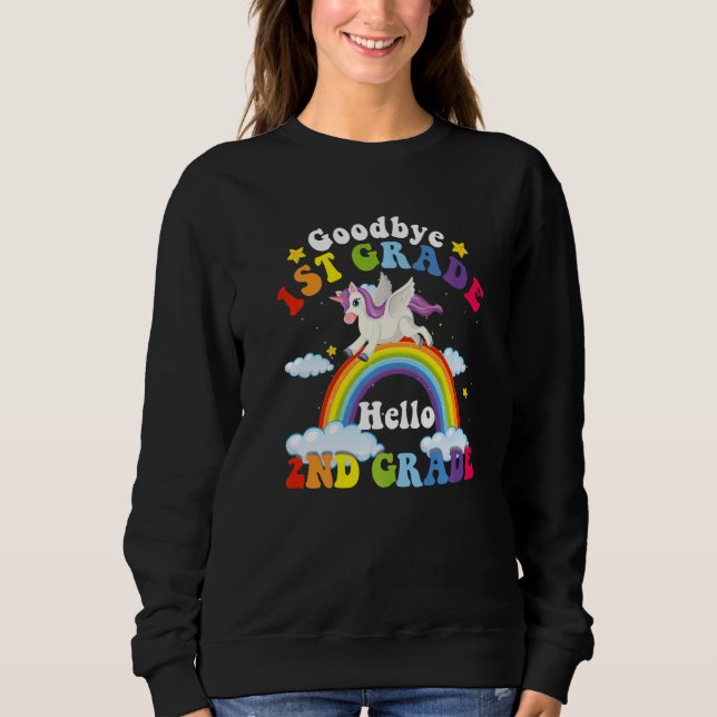 Hej 2:a Klass-läraren Student Back to school Uni T Shirt (Framsida)