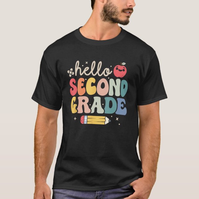 Hej 2:a Klass Shirt Back to school Teache T (Framsida)