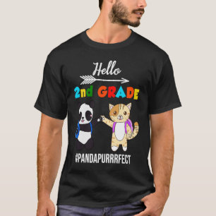 Hej 2:a pandabjörnen Klass tillbaka till Kattunge T Shirt