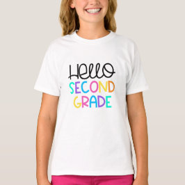 Hej 2 Klass första skoldagen T Shirt