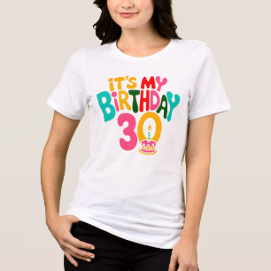 Hej 30! Låt oss fira! T Shirt