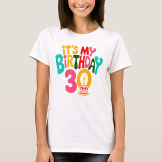 Hej 30! Låt oss fira! T Shirt