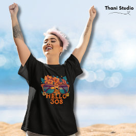 Hej 30s Tropical Vintage Retro Sommardag T Shirt