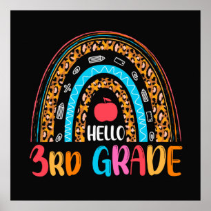 Hej 3:e Klass Back to school Poster