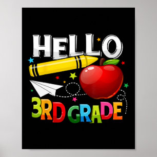 Hej 3:e klass lärarlag Tredje klassens gäng Tjejer Poster