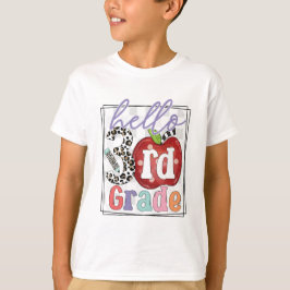 Hej 3rd Klass, Boy eller Girl T Shirt