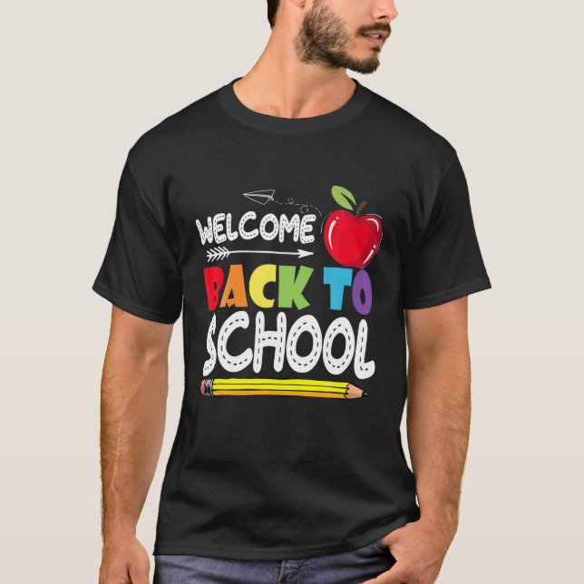 Hej 3Rd Klass Lärare Back to school Tredje Klass T Shirt (Framsida)