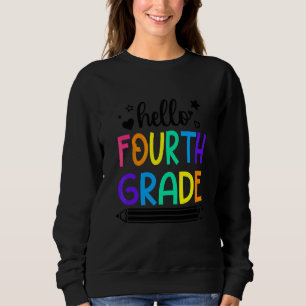 Hej 4:e Klass-Back to school-kontor för flickor B T Shirt
