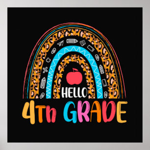 Hej 4:e Klass Back to school Poster