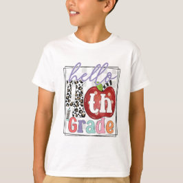 Hej 4:e Klass, pojke eller flicka T Shirt
