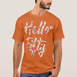 Hej 50:e födelsedagen 50 år gammal 1973 i Lycklig T Shirt
