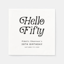 Hej 50: e Födelsedagsfesten Retro