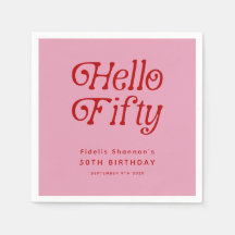 Hej 50: e Födelsedagsfesten Retro