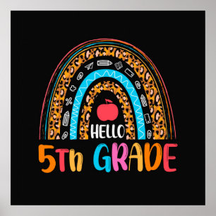 Hej 5:e Klass Back to school Poster