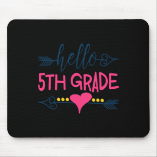 Hej 5:e Klass-läraren Kids Back to school Gift Musmatta