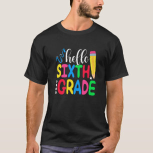 Hej 6e Klass Squad sjätte Klass Lacher Boys Gir T Shirt