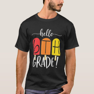 Hej 6e sjätte Klass-läraren Back to school Ice C T Shirt