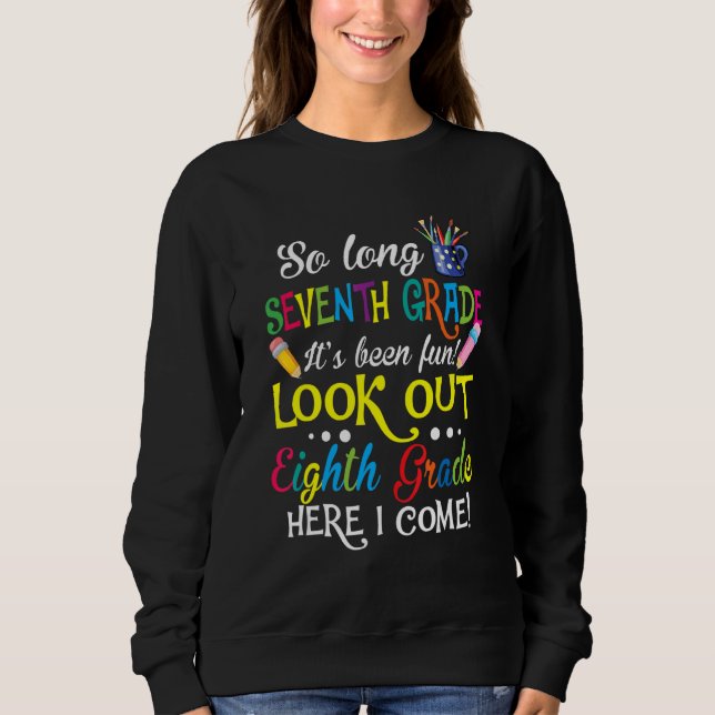 Hej 8:e Klass Lärare Student Back to school Gra T Shirt (Framsida)