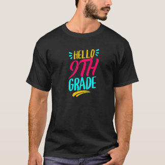 Hej 9:e Klass-dagen skollärarinnan tillbaka t Shirt