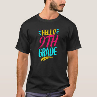 Hej 9:e Klass-dagen skollärarinnan tillbaka t Shirt