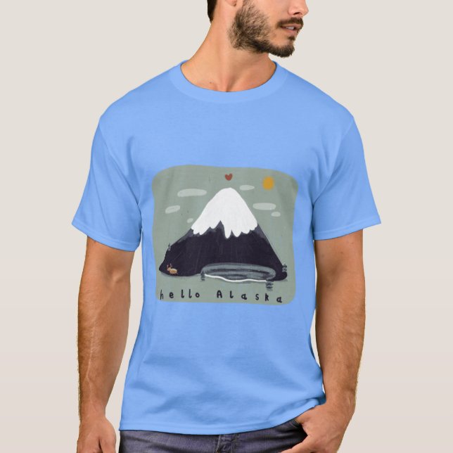 hej alaska Oversized T Shirt (Framsida)