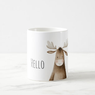 Hej Älg Kaffemugg