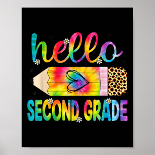 Hej Andra Klass-blyertspennan Dye Back to school 2 Poster