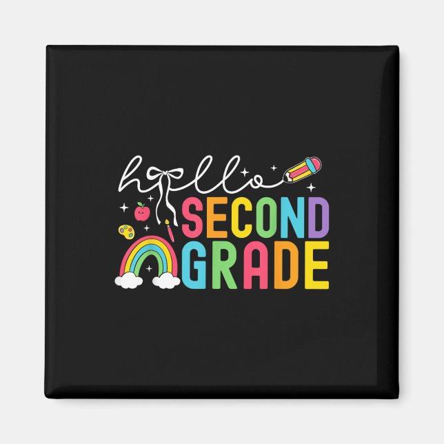 Hej andra klass lärare Coquette Bow Tillbaka till  Magnet (Framsidan)