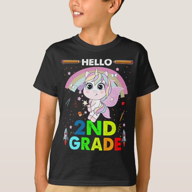 Hej andra Klass T-Shirt andra Klass tillbaka till  (Framsida)