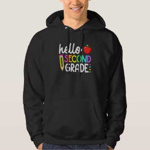 Hej andra Klass-teamet andra Klass Back to school  Hoodie