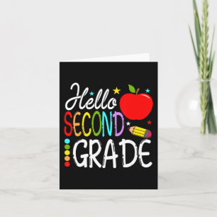 Hej andra Klass-teamet andra Klass Back to school Kort