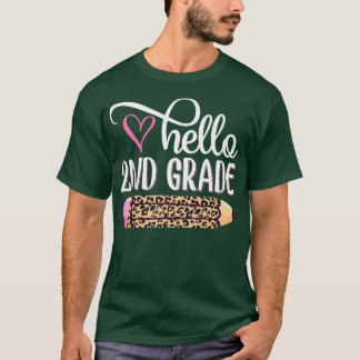 Hej andra Klass-teamet andra Klass Back to school T Shirt
